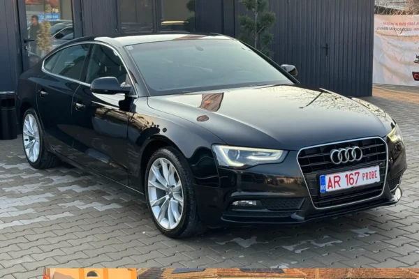 Audi A5 Sportback 2.0 TDI 177 CP Automată 2012 – Coupe Sportiv Cu 4 Uși – Garanție 12 Luni – CLS Auto