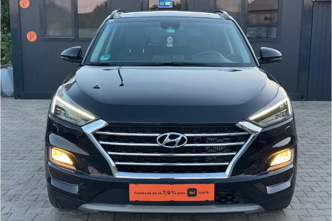 Hyundai Tucson 1.6 Diesel Premium Luxury 4×4 2019 – LED Matrix, Camera 360°, Trapa, Ventilație